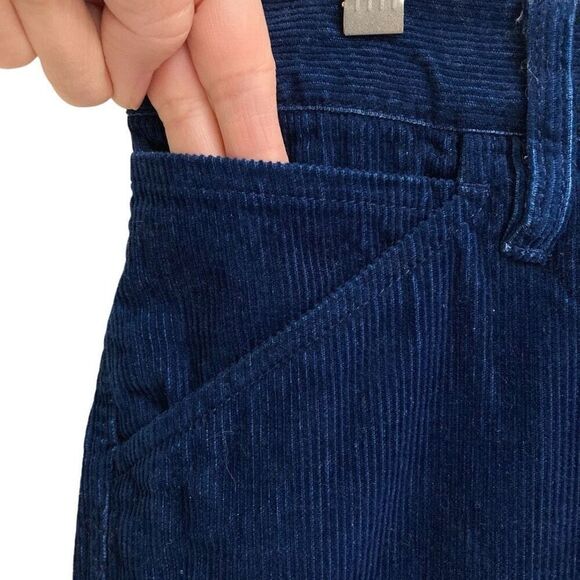 Taylor Stitch The Camp Pant men’s 28 in indigo cord blue corduroy button fly NEW - Picture 3 of 14